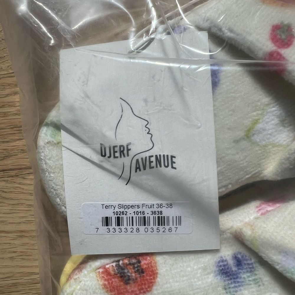 Djerf Avenue Terry Slippers: Fruit - Picture 5 of 5